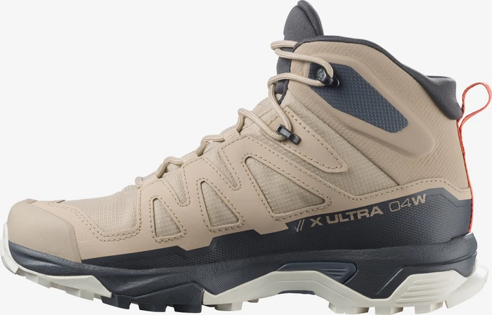Salomon X Ultra 4 Mid GTX safari/magnet/persimon (Damen)