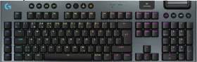 Logitech G915 X Lightspeed, schwarz, LEDs RGB, GL CLICKY, USB/Bluetooth, ND (920-012707)