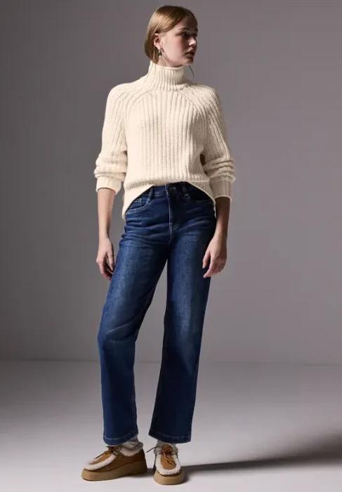 Street One Studio Strickpullover lucid white (Damen)