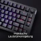 HP HyperX Alloy Rise 75, PBT, LEDs RGB, hot-swap, HyperX Linear, USB, DE Vorschaubild