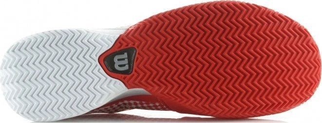 Wilson Rush Pro Clay Court rot/weiß (Herren)
