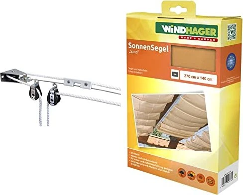 Windhager Seilspanntechnik Sonnensegel 270x140cm