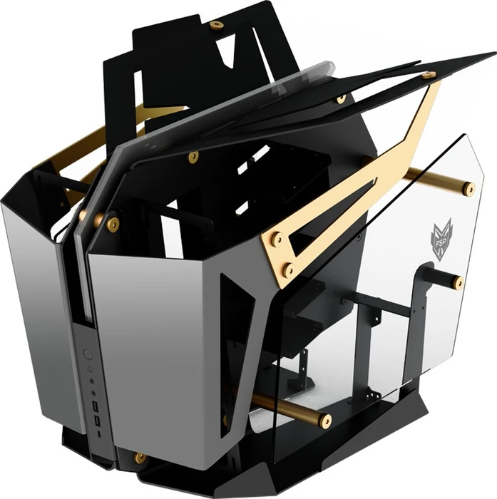 FSP T-WINGS CMT710, gold, Glasfenster