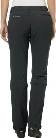 Vaude Farley Stretch Capri T-Zip II Zip-Off Hose lang schwarz (Damen)