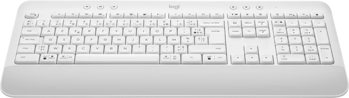 Logitech Signature K650 Comfort, Off-White, Logi Bolt, USB/Bluetooth, FR