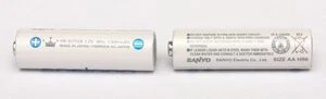 Panasonic eneloop (Gen 1) Mignon AA NiMH 2000mAh, 2er-Pack