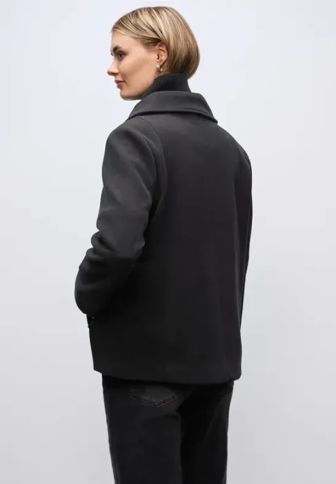 Street One Caban mit Inlay Jacke schwarz (Damen)