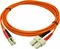 StarTech LWL Duplex Kabel, OM2, 2x LC Stecker/2x SC Stecker, 2m, orange Vorschaubild