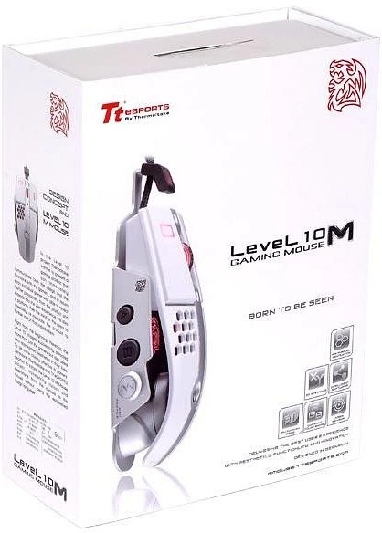 Tt esports Level 10 M Iron White, USB
