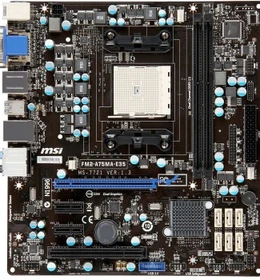 MSI FM2-A75MA-E35 (AMD FM2)