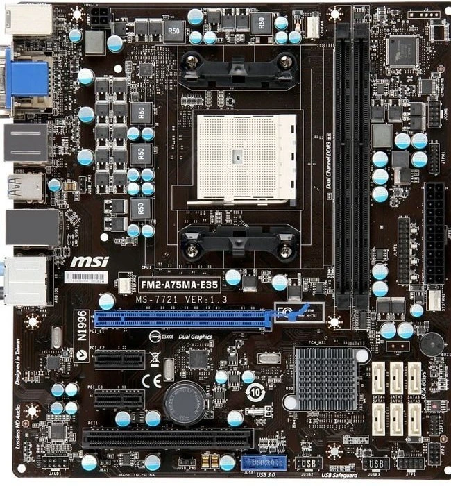MSI FM2-A75MA-E35 (AMD FM2)