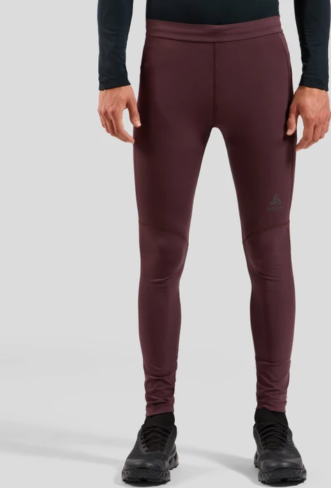 Odlo Zeroweight Tights Laufhose lang fudge (Herren)