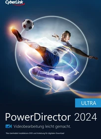 CyberLink Power Director 2024 Ultra, ESD (deutsch) (PC) (PDR-0M00-IWU0-00)