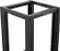 Lanberg Open Rack Series 19" Open Frame Rack 18HE, 4-Pfosten, mit Rollen, Flat Pack, tiefenverstellbar, 430-590mm, RAL 9004, 800mm tief Vorschaubild