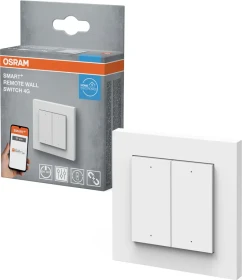 Osram SMART+ WiFi Wandschalter mit magnetische Halterung, 4-fach, weiß