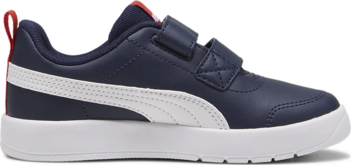 Puma Courtflex V3 puma navy/puma white/puma red (Junior)
