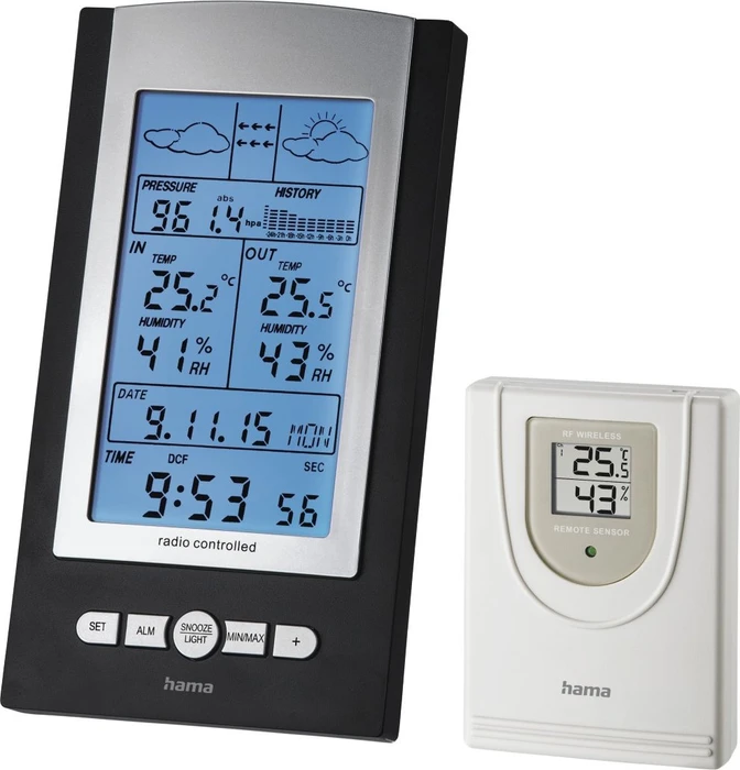Hama EWS-800 Funkwetterstation, digital