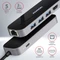 Axagon 6in1 USB-C Combo Hub, USB-C 3.0 [Stecker] Vorschaubild