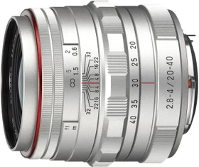 Pentax HD DA 20-40mm 2.8-4.0 ED DC WR Limited silber