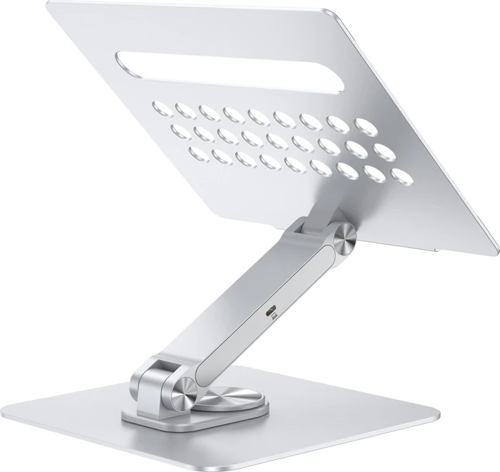 Conceptronic DONN27G Laptop-Ständer mit 7-in-1 Dockingstation, USB-C 3.0 [Buchse]