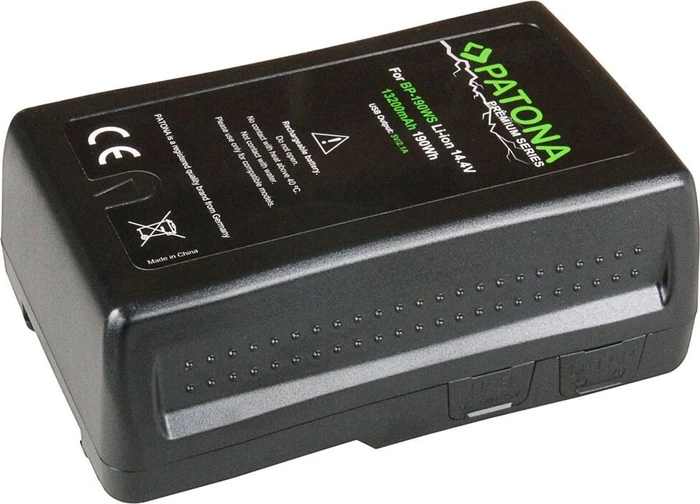 Patona Premium Akku V-Mount 190Wh für Sony BP-190WS