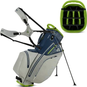 Big Max Aqua Hybrid 4 Golftasche navy/grey/lime