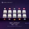 Dark Project ALU87A Violet Gaming Keyboard, weiß/violett, LEDs RGB, g3ms Sapphire, USB, DE Vorschaubild