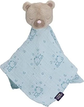 Sterntaler Kuscheltuch Kleiner Bär aus Flauschstoff und Polycotton