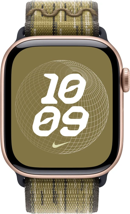 Apple Nike Sport Loop für Apple Watch 40mm grün/grau