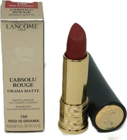 Lancôme L'Absolu Rouge Drama Matte Lippenstift New Edition 158 red is drama, 3.4g