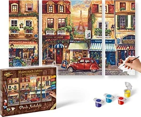 Schipper Arts & Crafts Malen nach Zahlen Paris Nostalgie