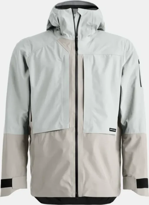 Ortovox Ravine Plus 3L Skijacke grey ice (Herren)