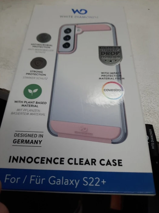 White Diamonds Innocence Clear Case Hülle für Samsung Galaxy S22+