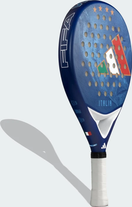 adidas FRA OLP WC2026 Padel-Tennisschläger collegiate gold/victory blue/semi blue burst/white