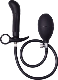Rimba Inflatable Anal Plug 12.5cm black