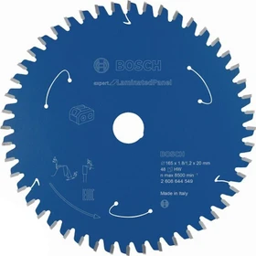 Bosch Professional Expert for Laminated Panel Kreissägeblatt 48Z, 165x1.2x16mm, 1 Stück