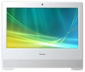 Shuttle X50XA, weiß, Atom 330, 1GB RAM, 160GB HDD