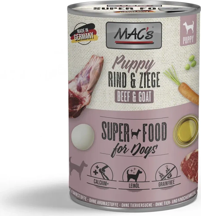 MAC's Dog Puppy, 4.80kg (12x 400g)