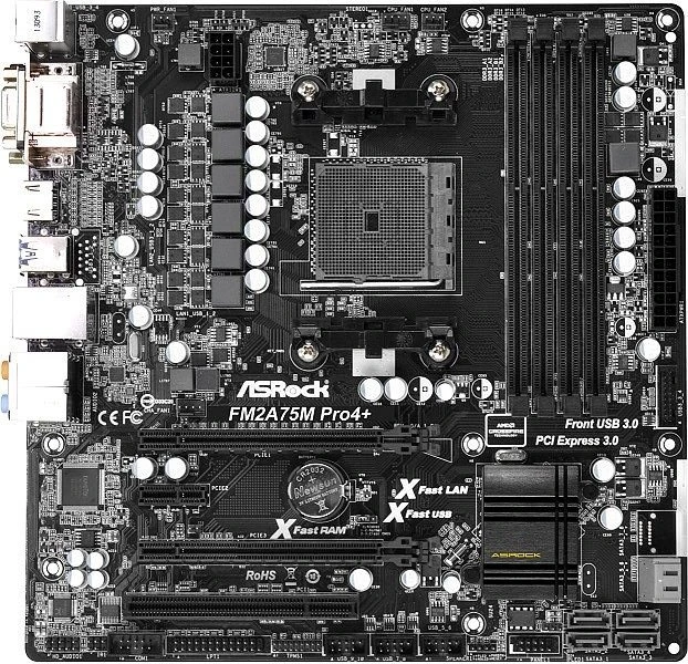 ASRock FM2A75M Pro4+ (AMD FM2+)