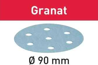 Festool Granat STF D90/6 P60 GR/50 Schleifblatt K60, 90mm, 50 Stück