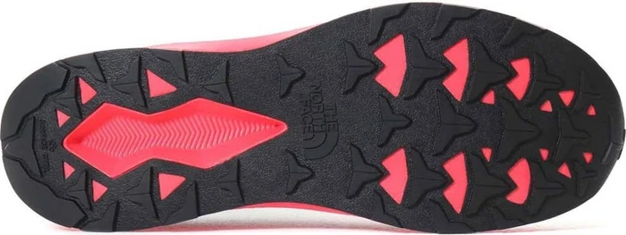The North Face Vectiv Eminus white trail marker print/brilliant coral (Herren)
