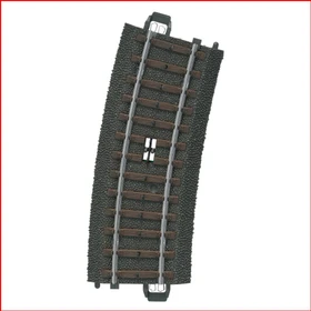 Märklin - Spur H0 Gleis - Schaltgleis gebogen C-Gleis Radius R1 = 360mm