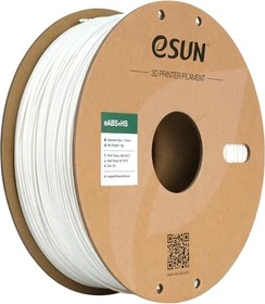 eSUN ABS+, weiß, Spule, 1.75mm, 1.00kg
