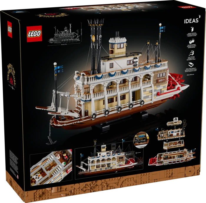 LEGO Ideas - Flussraddampfer