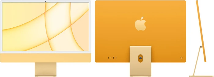 Apple iMac 24", orange, M1 - 8 Core CPU / 8 Core GPU, 8GB RAM, 2TB SSD, 1Gb LAN [2021]
