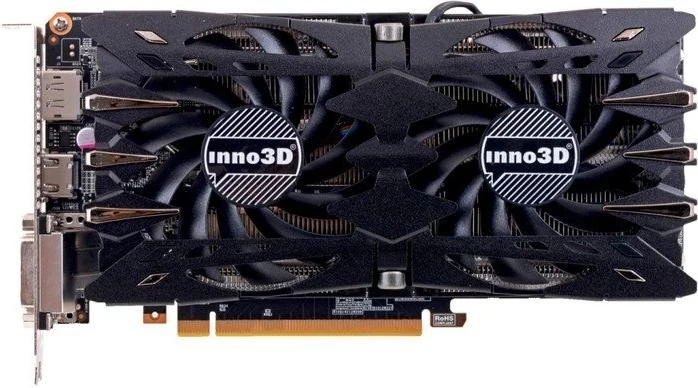 INNO3D GeForce GTX 1060 Twin X2, 6GB GDDR5, 2x DVI, HDMI, DP