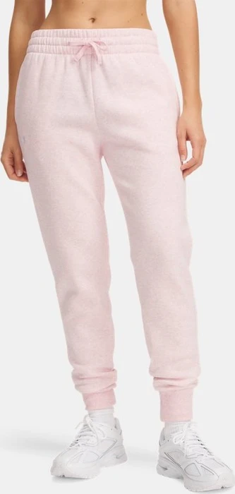 Under Armour Rival Fleece Trainingshose lang prime pink/white (Damen)