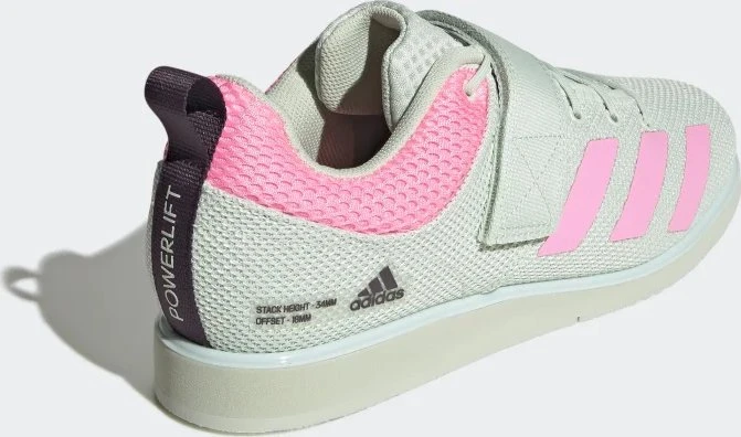 adidas Powerlift 5 linen green/beam pink/shadow maroon (Herren)