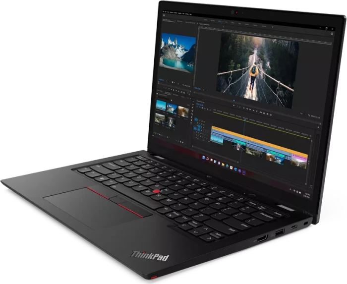 Lenovo ThinkPad L13 Yoga G4 (Intel), Thunder Black, Core i5-1345U, 16GB RAM, 512GB SSD, DE
