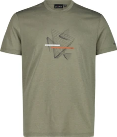 CMP Dry Release Cotton Funktionsshirt kurzarm sage melange (Herren)